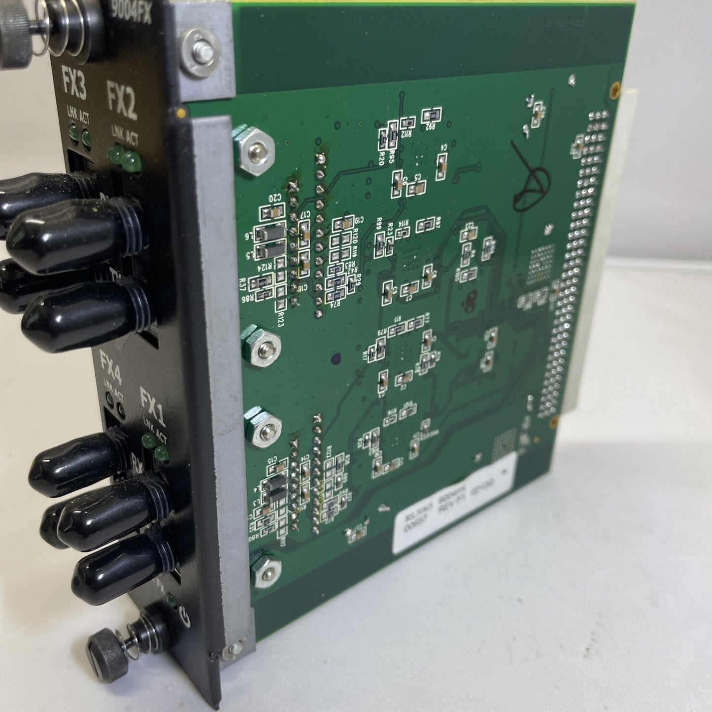 USED CONTROL BOARD FOR N-TRON FIBER OPTIC COMMUNICATIONS MODULE PT# 9004FX...