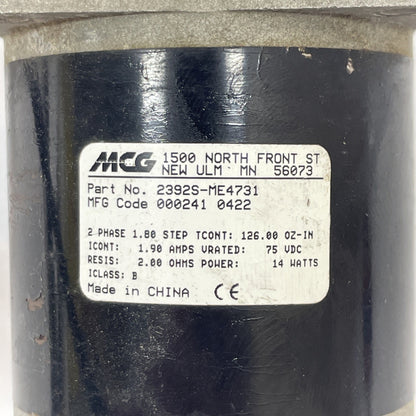 MCG 2392S-ME4731 / 2-Phase Stepper Motor With Integrated QPhase Encoder 1.80