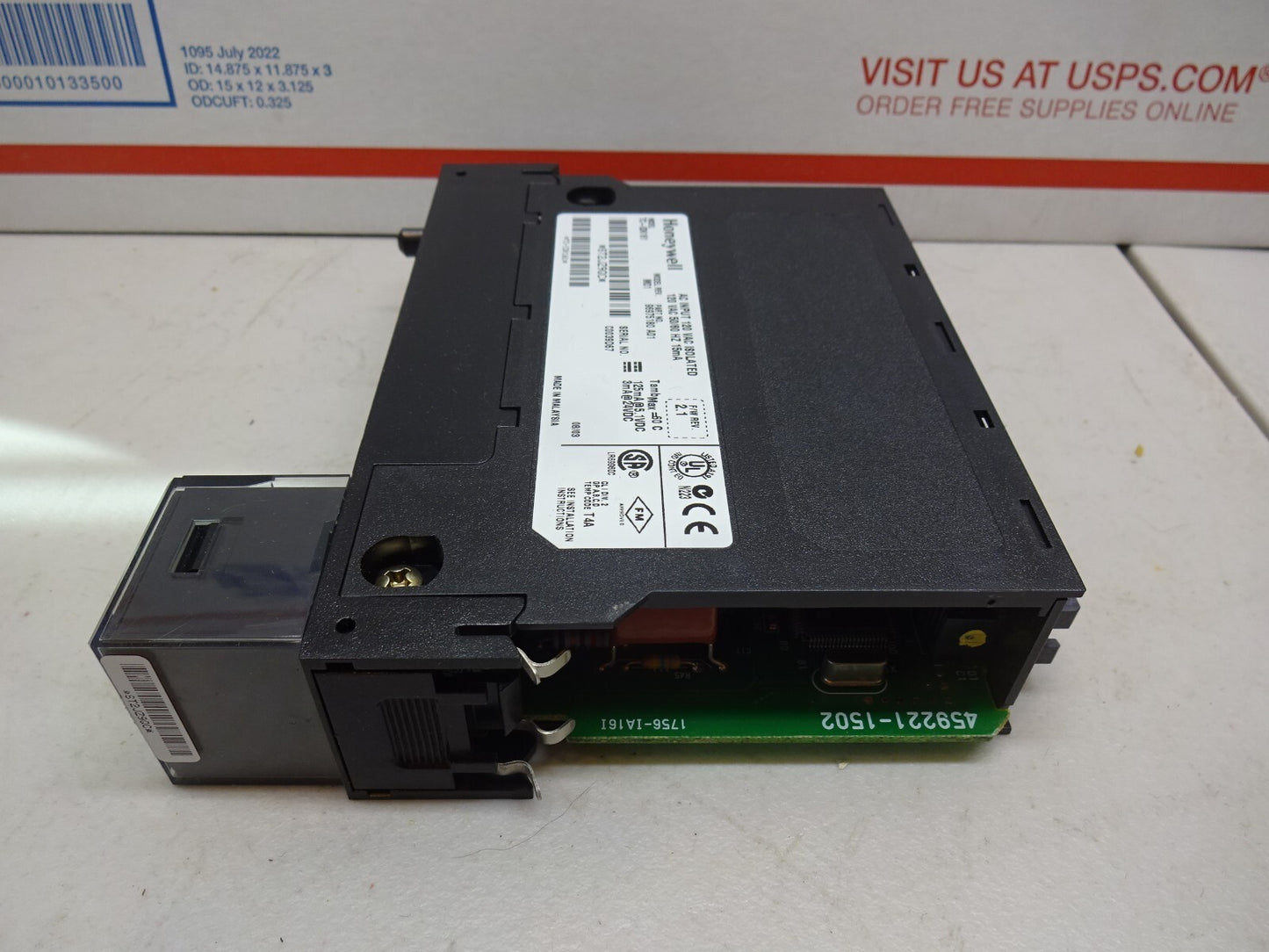 HONEYWELL TC-IDK161 / M01 / AC INPUT 120 VAC ISOLATED MODULE 50/60 HZ 15MA