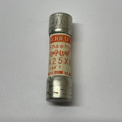 SHAWMUT A25X8-1 Semiconductor Protection Fuse 8 A 250 V AC