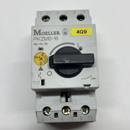 Moeller PKZM0-16 (Ser. 3) Motor Protective Circuit Breaker 3-Pole