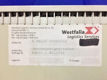 Westfalia Logistics Services E NEL05 0006V002 Typ: 740 665 05
