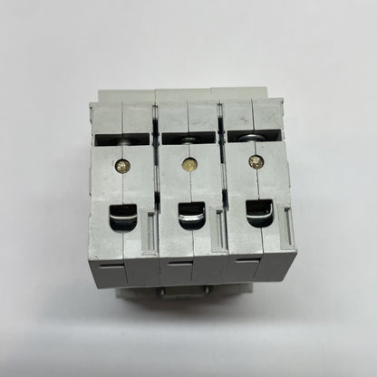 Eaton Cutler-Hammer WMS3C50 3-Pole 50A Industrial Circuit Breaker DIN Rail