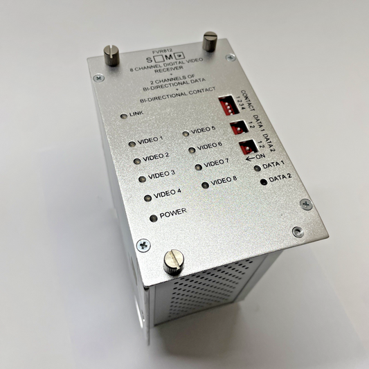 ComNet FVR812 Video Receiver 8-Channel + 2 Bi-Directional Data/Contact Closure