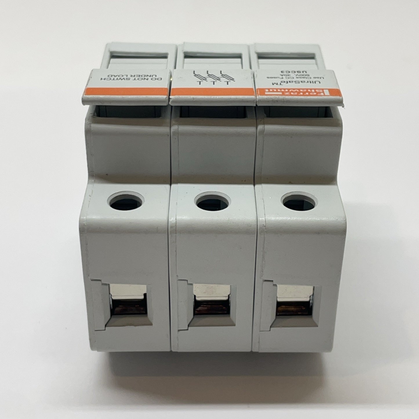 Ferraz Shawmut USCC3 / M217522 Fuse Holder W/ FNQ-R-15 Fuses (3)