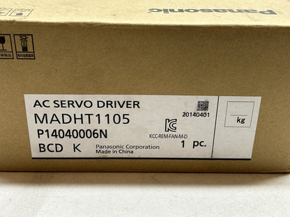 PANASONIC MADHT1105 / AC SERVO DRIVER 10A 120V LOAD / NEW WITH BOX