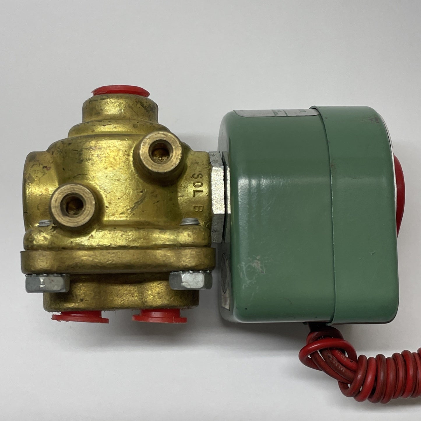 ASCO 8342A1  1/4″ NPT 4-Way Solenoid Valve 110-120 V AC