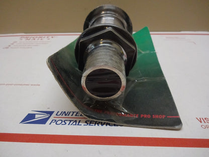 TH MARINE RFTH-2BCP / BRITE PLATE RECESSED FLAPPER SCUPPER THERMOPLASTIC 3-1/2"