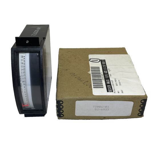 Bently Nevada 72006-01 Panel Meter Vibration Monitor