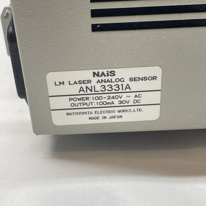NAIS ANL3331A LM Laser ANALOG SENSOR