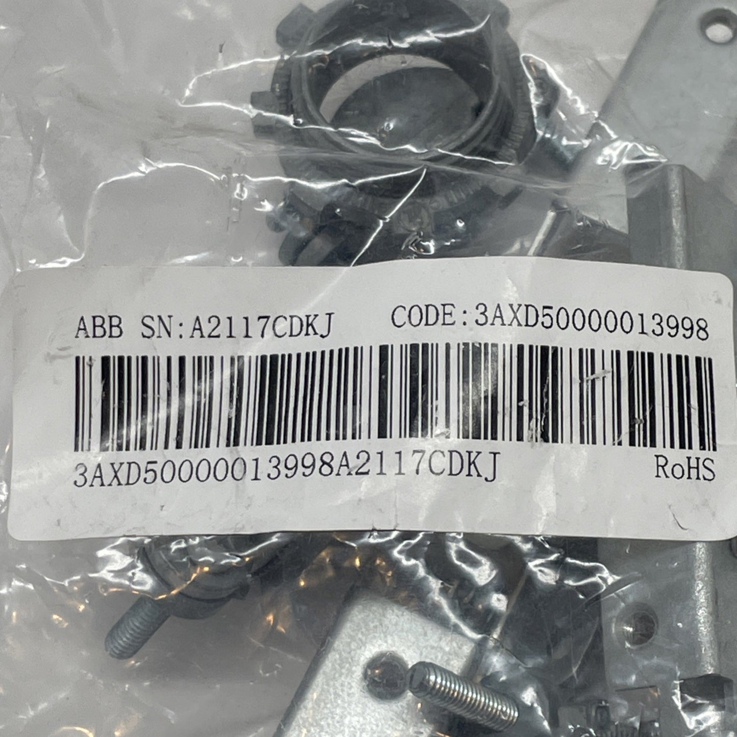 ABB 3AXD50000013998 R1-R2 IP21 Wiring Accessories Sub-Assembly Kit