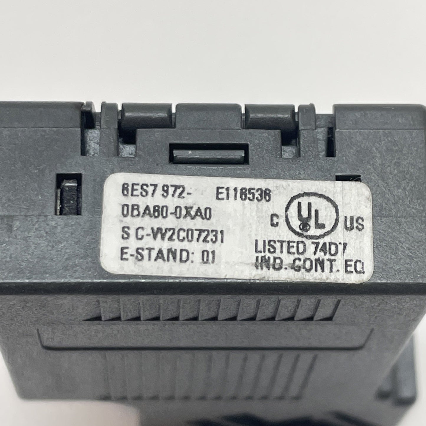Siemens 6ES7 972-0BA60-0XA0 PROFIBUS DP Bus Connector 35° Outlet