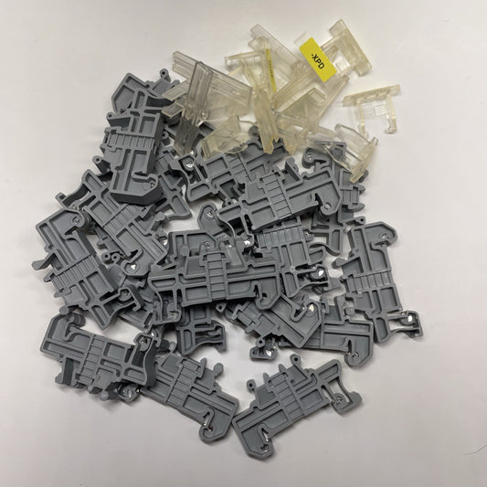 (21) PHOENIX CONTACT TYP CLIPFIX 35 CLIPFIX35 END TERMINAL BLOCK CONTACT BRACKET