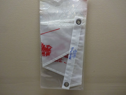 TAYLOR MADE #410 WATER SKIER PENNANT 10" X 16" NYLON MARINE BOAT FLAG / NEW