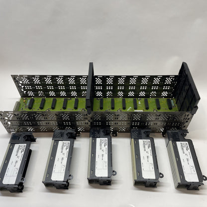 Allen-Bradley 1756-A13/A ControlLogix 13-Slot Chassis PLC Rack + 5 Slot Fillers