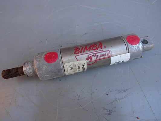 BIMBA SR-1215-DP CYLINDER / 1249449 / DOUBLE ACTING PIVOT-DBL END MOUNTING