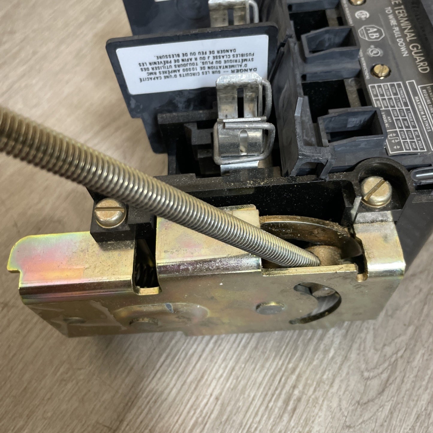 Allen Bradley 1494V-DS60 Line Terminal Disconnect Switch Series A 60A