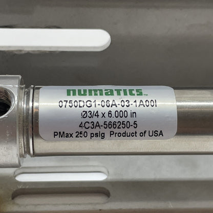 FABCO-AIR  0750DG1-06A-03-1A001 Pneumatic Cylinder ¾″ Bore *With Mount*