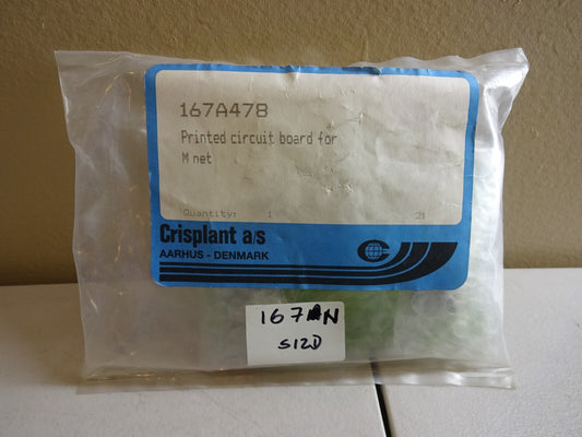CRISPLANT 167A478 PRINTED CIRCUIT BOARD FOR M NET