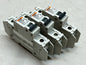 MERLIN GERIN 60123 MULTI 9 C60N 5A TYPE D 1 POLE 5 AMP CIRCUIT BREAKER LOT OF 3
