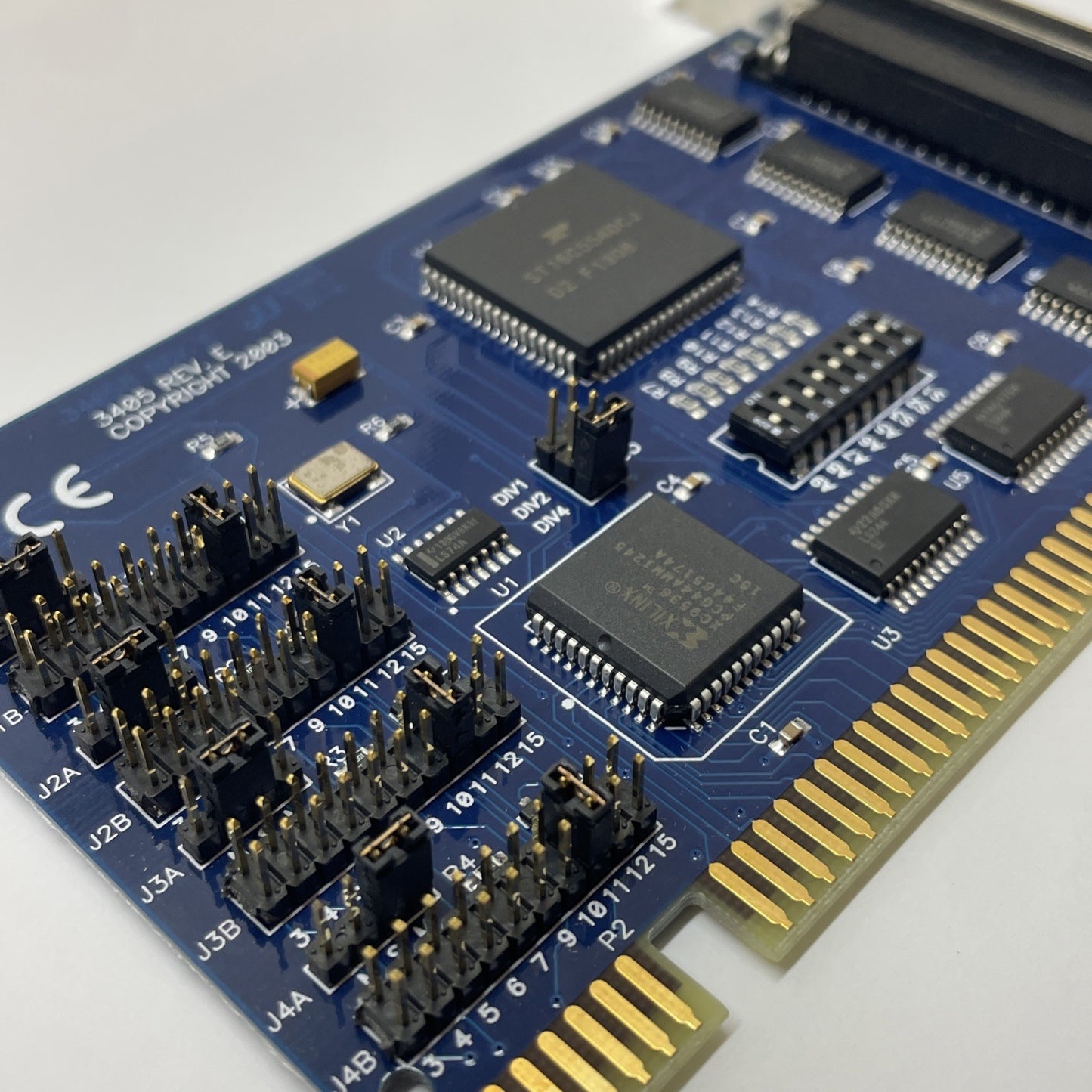 BLACK BOX IC102C-R2 (REV. E) 4-Port RS-232 ISA Card 16554 UART