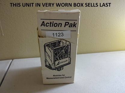 ACTION PAK 4001-147 MODULE FOR MEASUREMENT AND CONTROL 120VAC / NEW