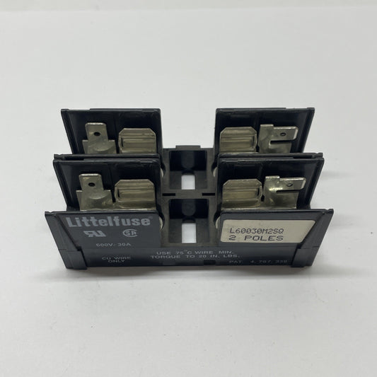 Littelfuse L60030M-2SQ, 30Amp 600V Cartridge Fuse Holder