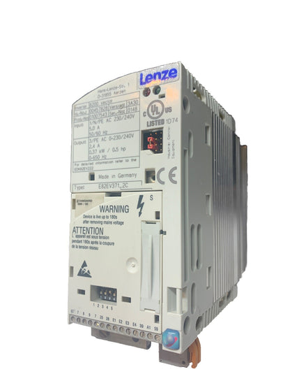 LENZE E82EV371_2C INVERTER 0.37KW 220V 8200 VECTOR E82EV371K2C