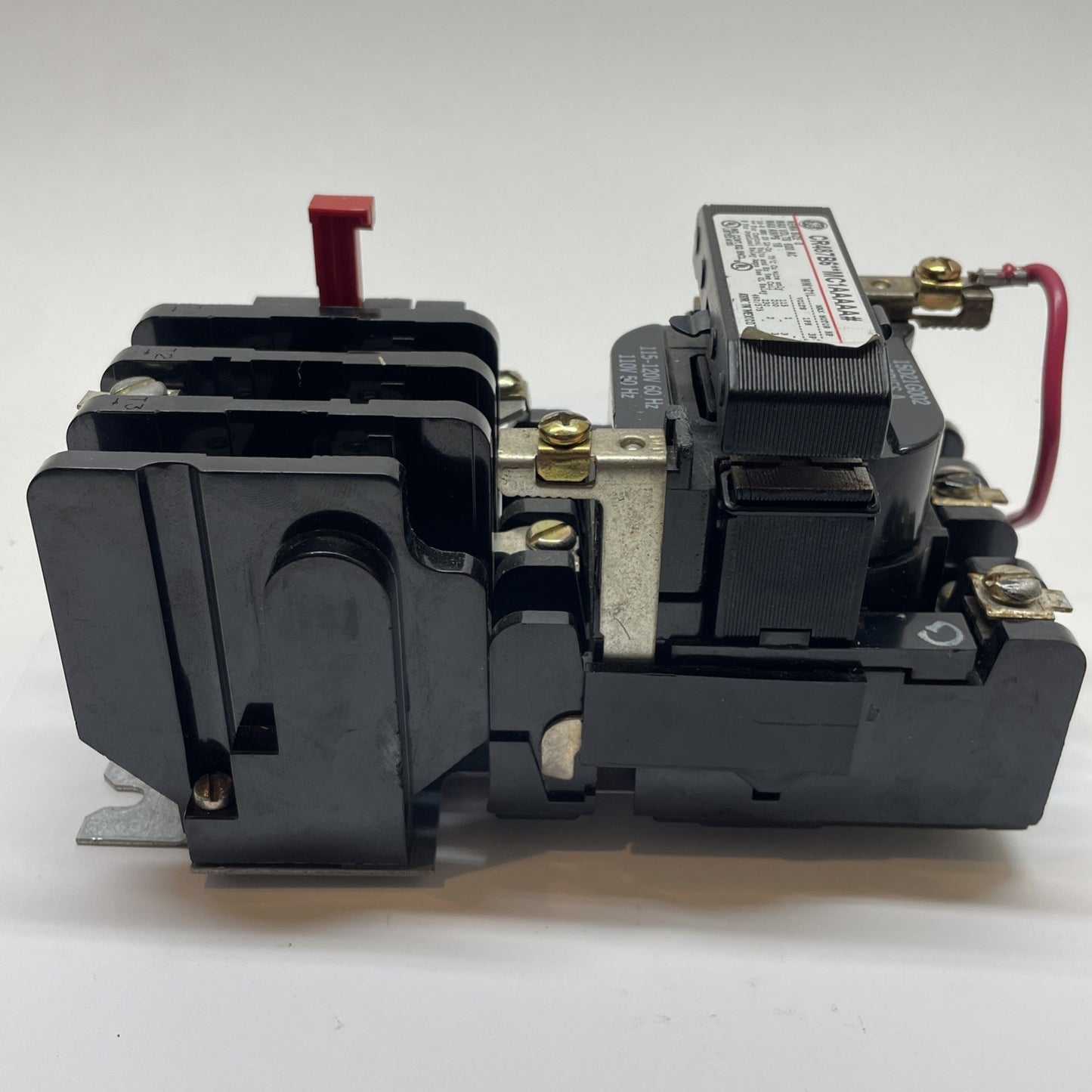 GE NEMA SIZE 0 MOTOR STARTER 120V COIL / CR487B6**MC1AAAAA#
