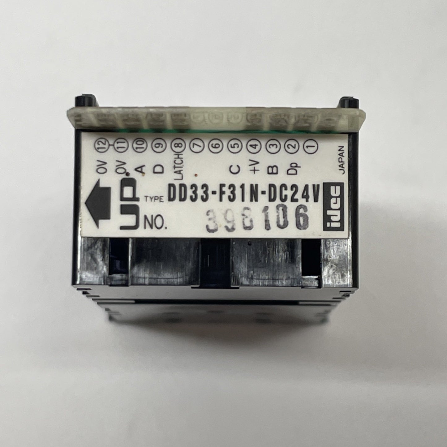 IDEC DD33-F31N-DC24V / DD33F31NDC24V SINGLE NUMBER DIGITAL DISPLAY