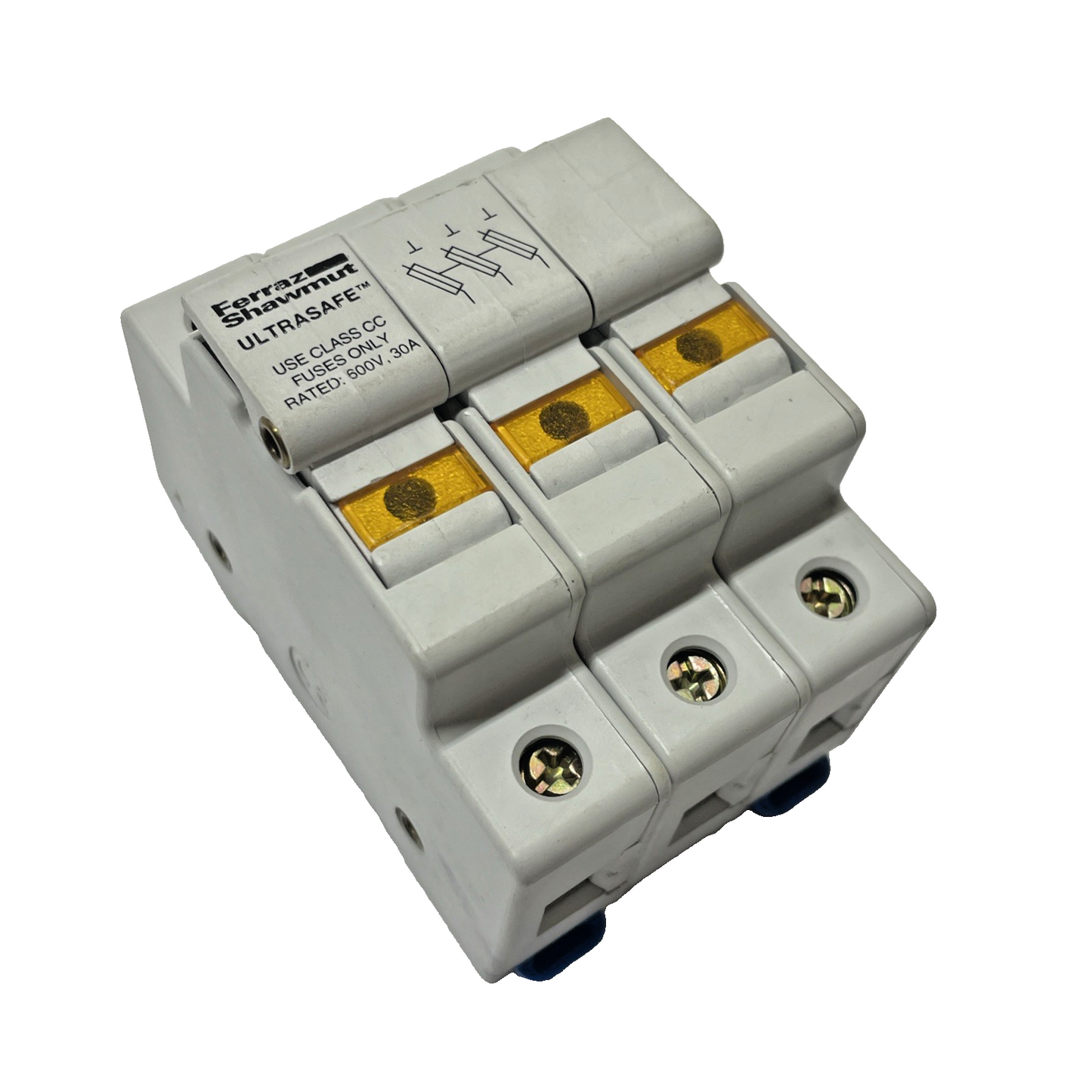 Ferraz Shawmut USCC3I / Y218038 3-Pole Fuse Holder 600 V 30A