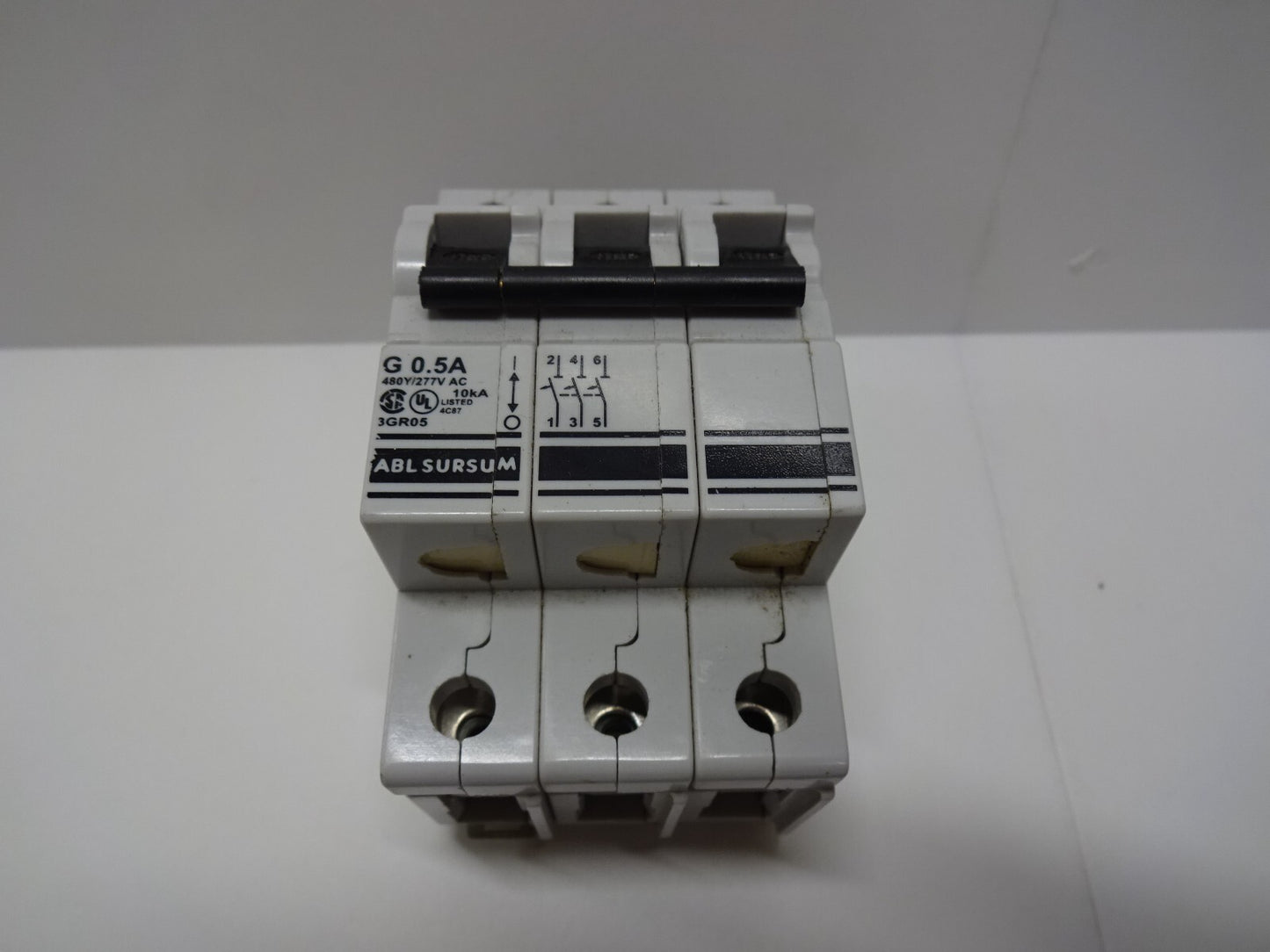 ALTECH 3GR05 MANUAL MOTOR CONTROLLER SERIES V-EA 480Y/277V AC 10KA / G 0.5A