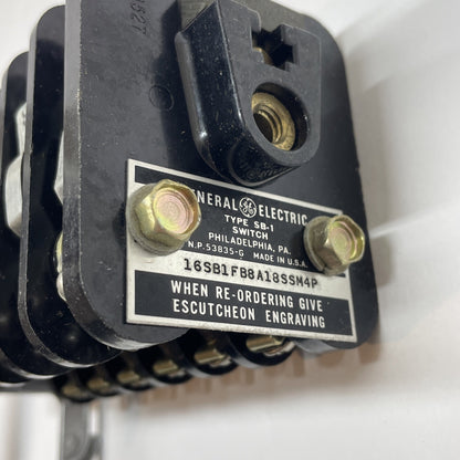 GE General Electric 1 Aux Control Switch 16SB1FB8A18SSM4P NEW