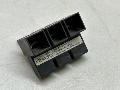 Sprecher & Schuh KT7-25-A3E Terminal Block 64 A 690 V Busbar Supply Block