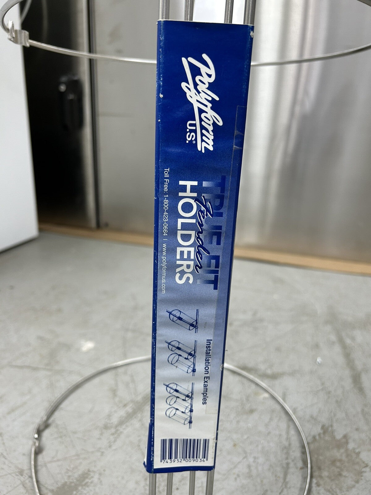 POLYFORM FENDER BASKET TFR-280 / MEASURES 23" X 12" DIAMETER NO CONNECTORS / NEW