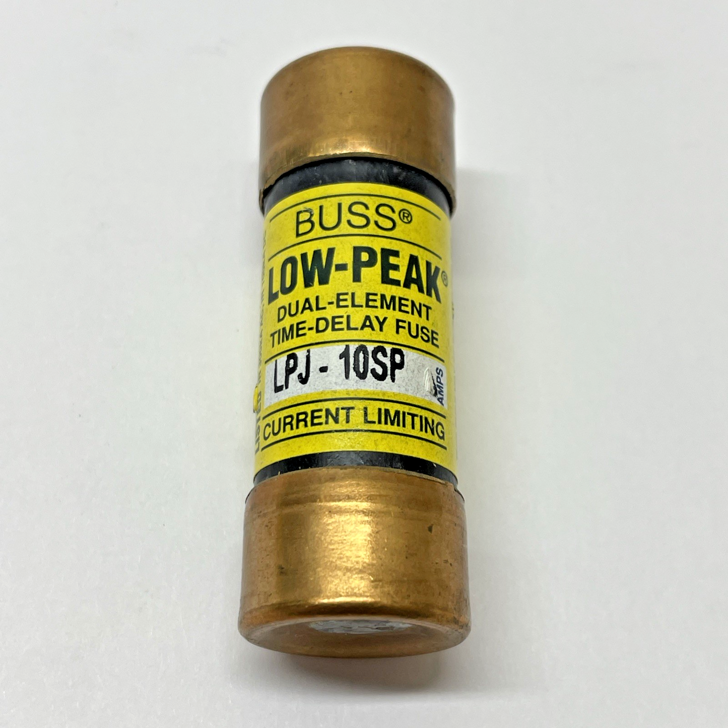 Bussmann LPJ-10SP (10A) 600V Class J Dual-Element Time-Delay Fuse