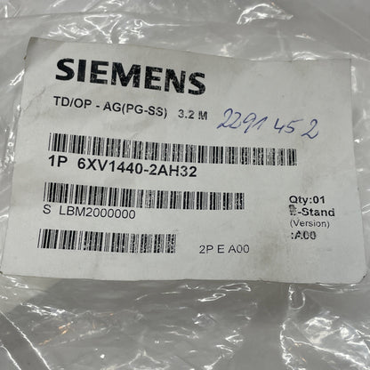 Siemens AG(PG-SS) TD/OP TTY - 10' Cable - 6XV1440-2AH32