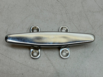SEA DOG 041906-1 HEAVY DUTY STAINLESS STEEL 5.5" LOW SILHOUETTE OPEN BASE CLEAT