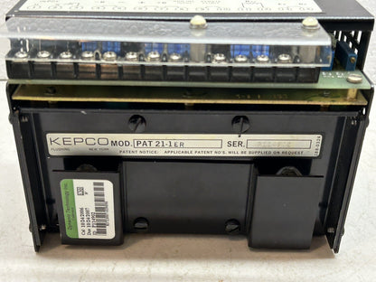 KEPCO PAT 21-1ER / PAT21-1 ER/ POWER SUPPLY INPUT 115/230VAC / OUTPUT 0-21V 0-1A