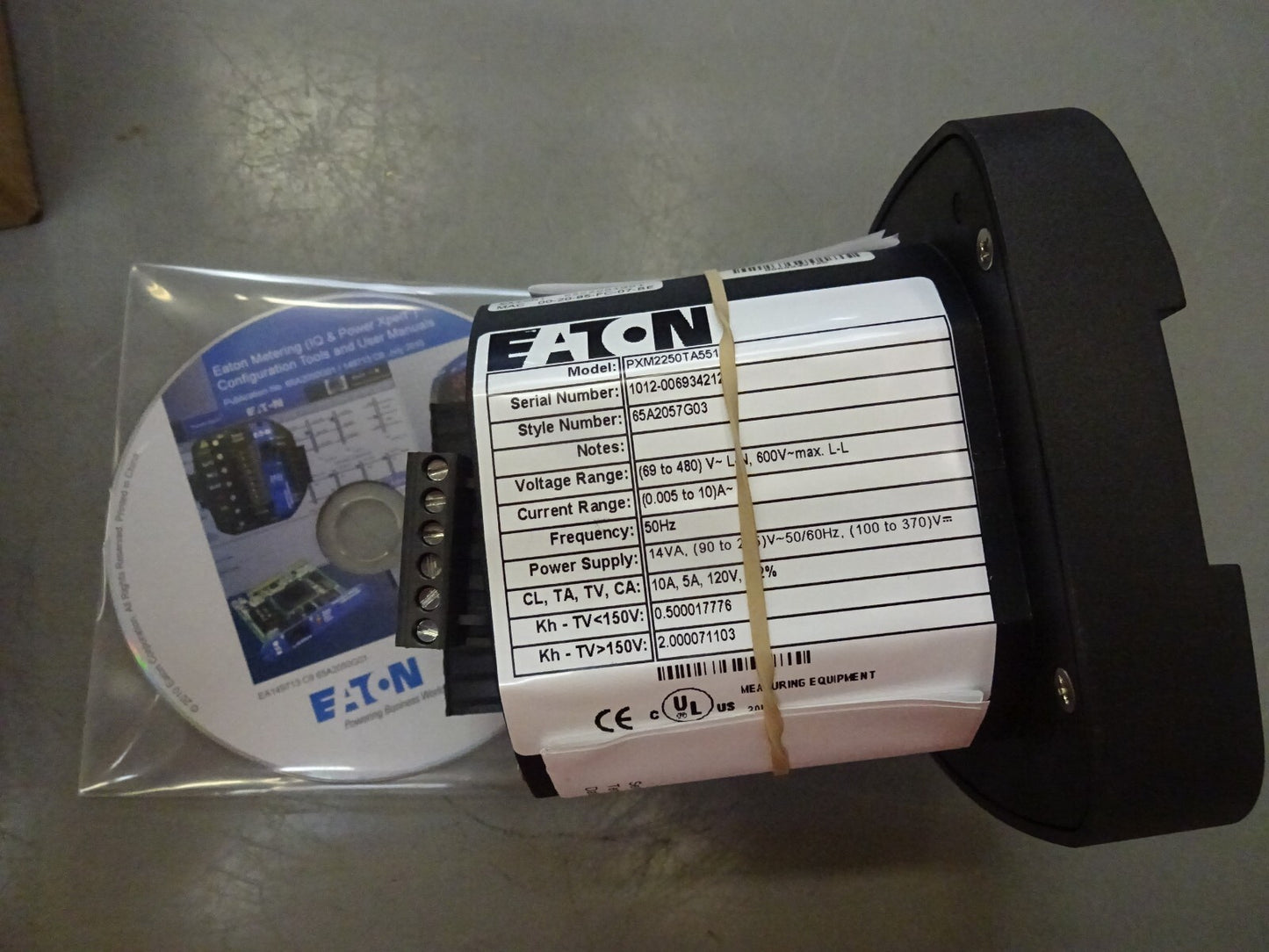EATON PXM2250TA55105 PXM2250 TRANSDUCER 65A2057G03 / 5A 90-265V AC/DC 50HZ NEW