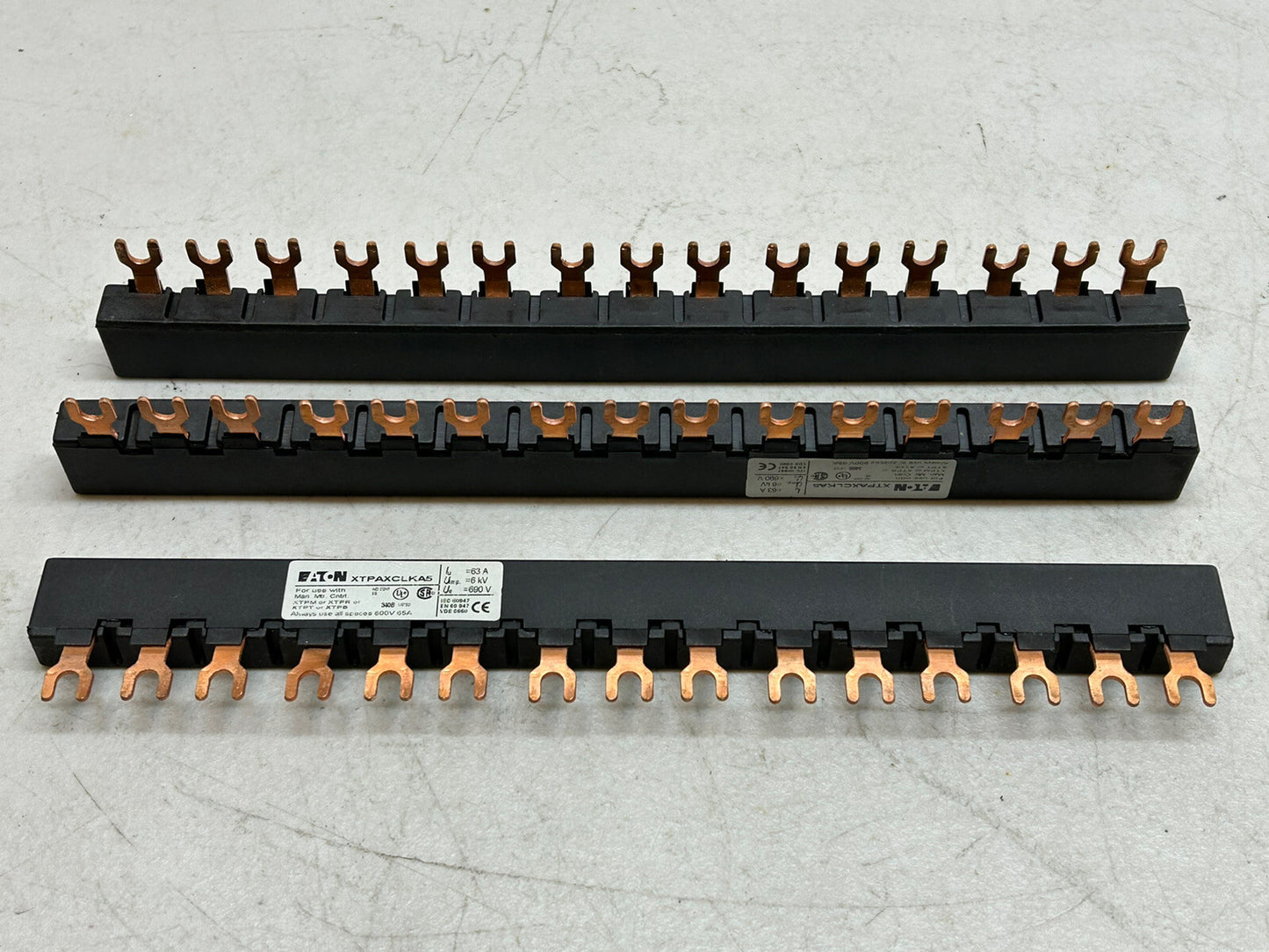 EATON XTPAXCLKA5 / COMMONING LINK 65A 600V / LOT OF 3