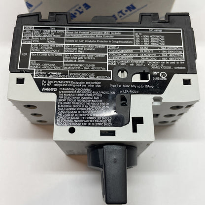 Eaton PKZM0-0,16/AK Motor Protective Circuit Breaker 0.16A 3P XTPRP16BC1