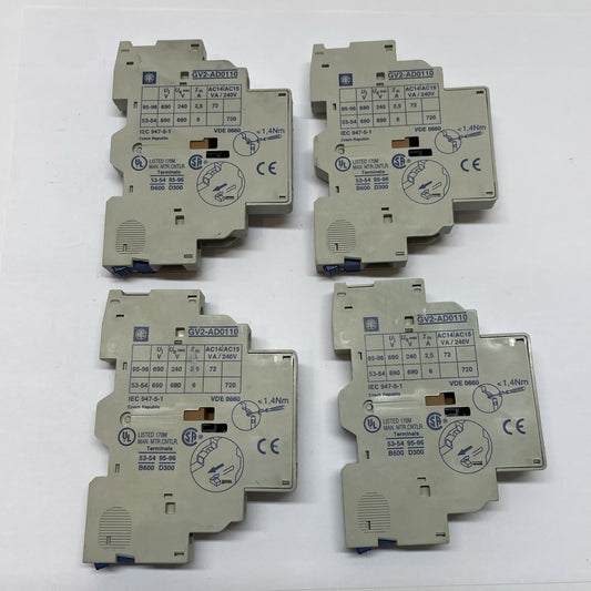 Telemecanique GV2-AD0110 Auxiliary Contact, Side Mount, N/C and N/O