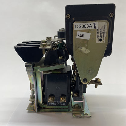 General Electric DS303A-3C01GXA002 DC Contactor 600V 230/250V Coil 100A