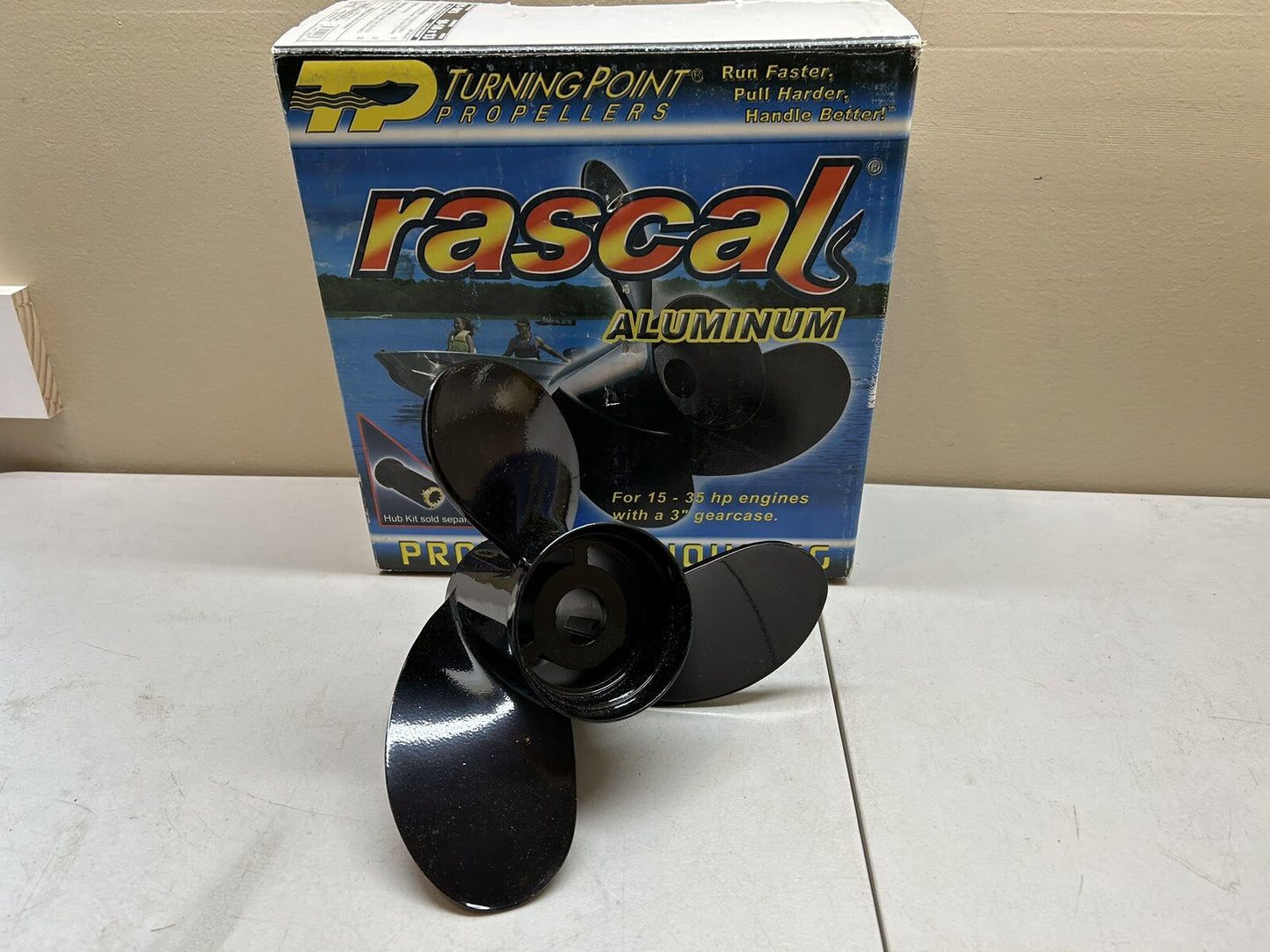 TURNING POINT RASCAL R1-1013 ALUMINUM PROPELLER 10-1/8 D X 13" P MARINE BOAT NEW