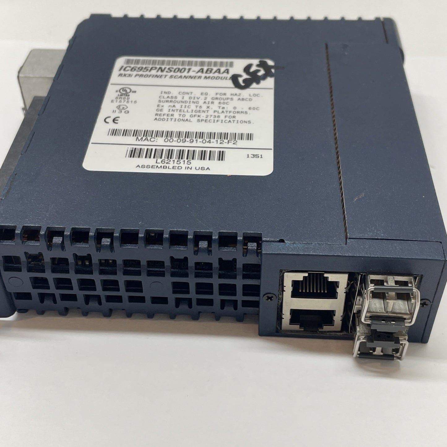 GE Fanuc IC695PNS001-ABAA RX3i PROFINET Scanner Module
