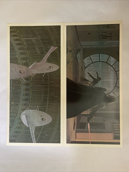 The Empire Strikes Back COMPLETE Portfolio by Ralph McQuarrie 1980 (24 Prints)