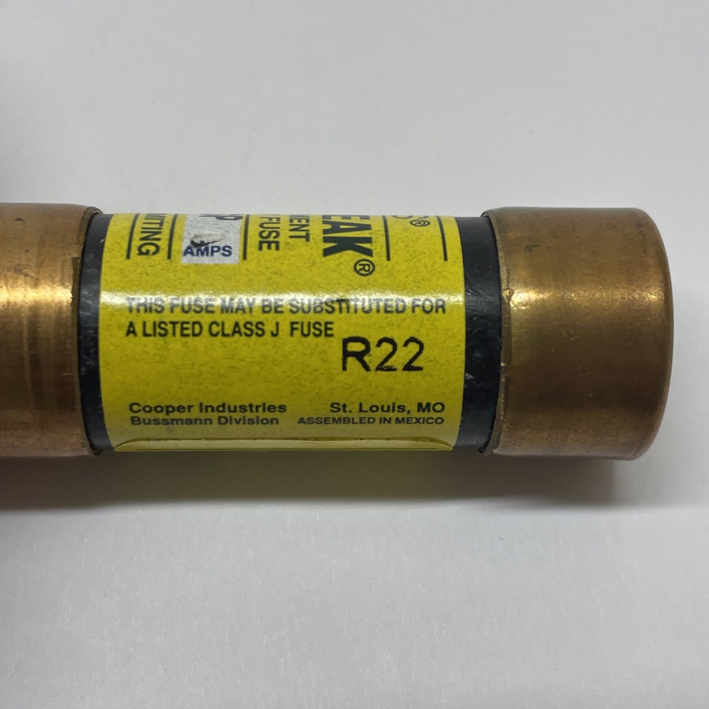 Bussmann LPJ-10SP (10A) 600V Class J Dual-Element Time-Delay Fuse