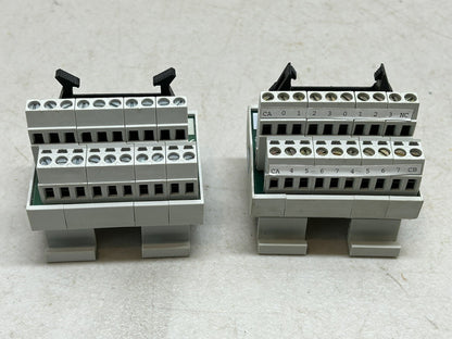 ZIPLINK ZL-CM20 / AUTOMATION DIRECT CONNECTOR MODULE / LOT OF 2