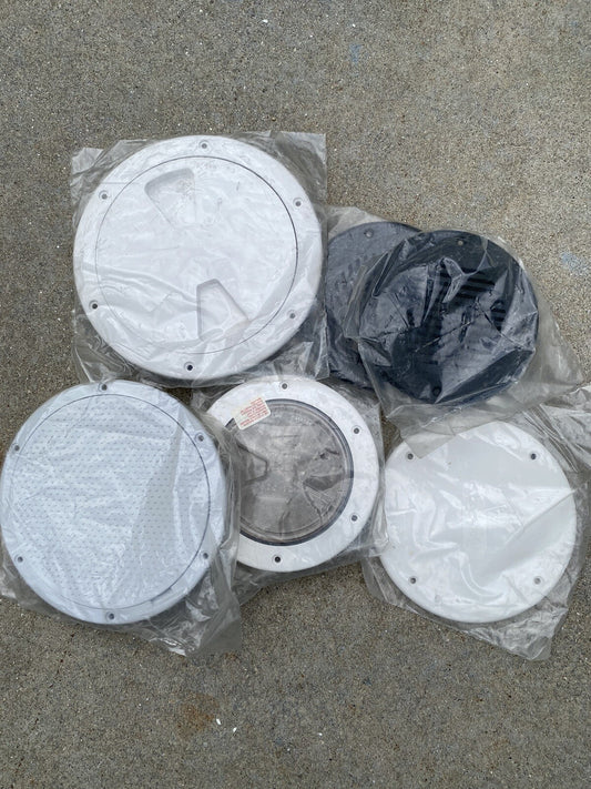 BECKSON MARINE DECK PLATES / MIXED LOT / DEALER LOT OF 6 NEW